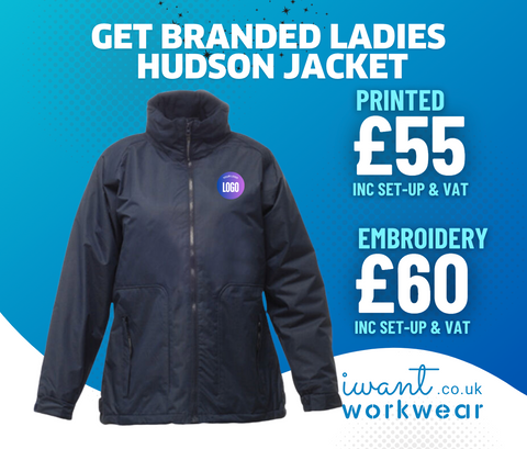 Ladies Branded Regatta Hudson Fleece Lined Jacket