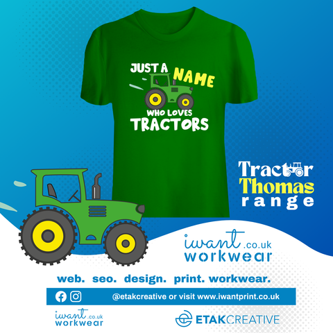 Tractor Thomas - Just a Custom Name