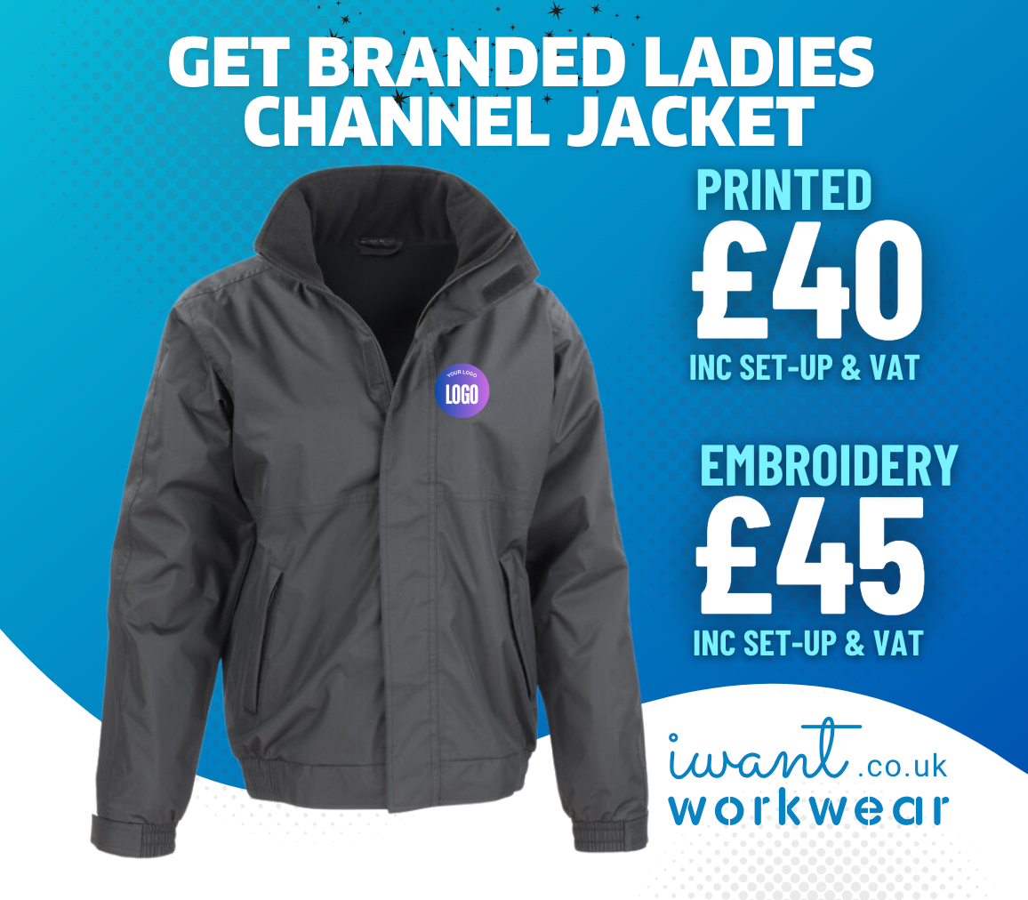 Ladies Branded Result Core Channel Jacket