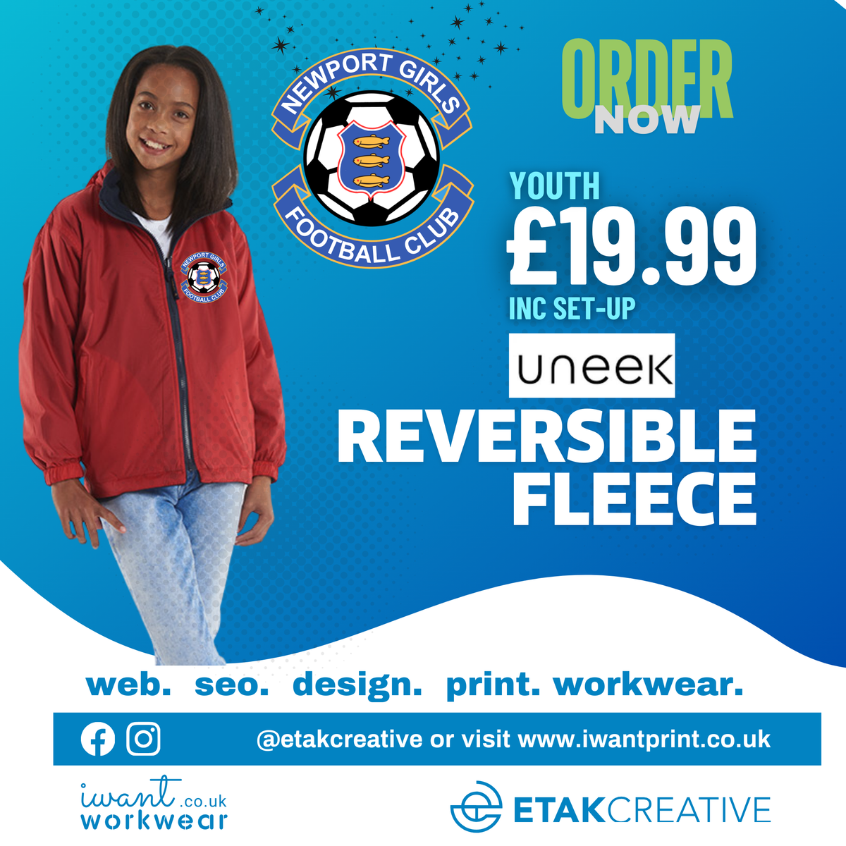 Newport Girls Reversible Fleece