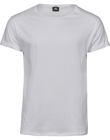 Tee Jays Mens Roll Up Sleeve Tee