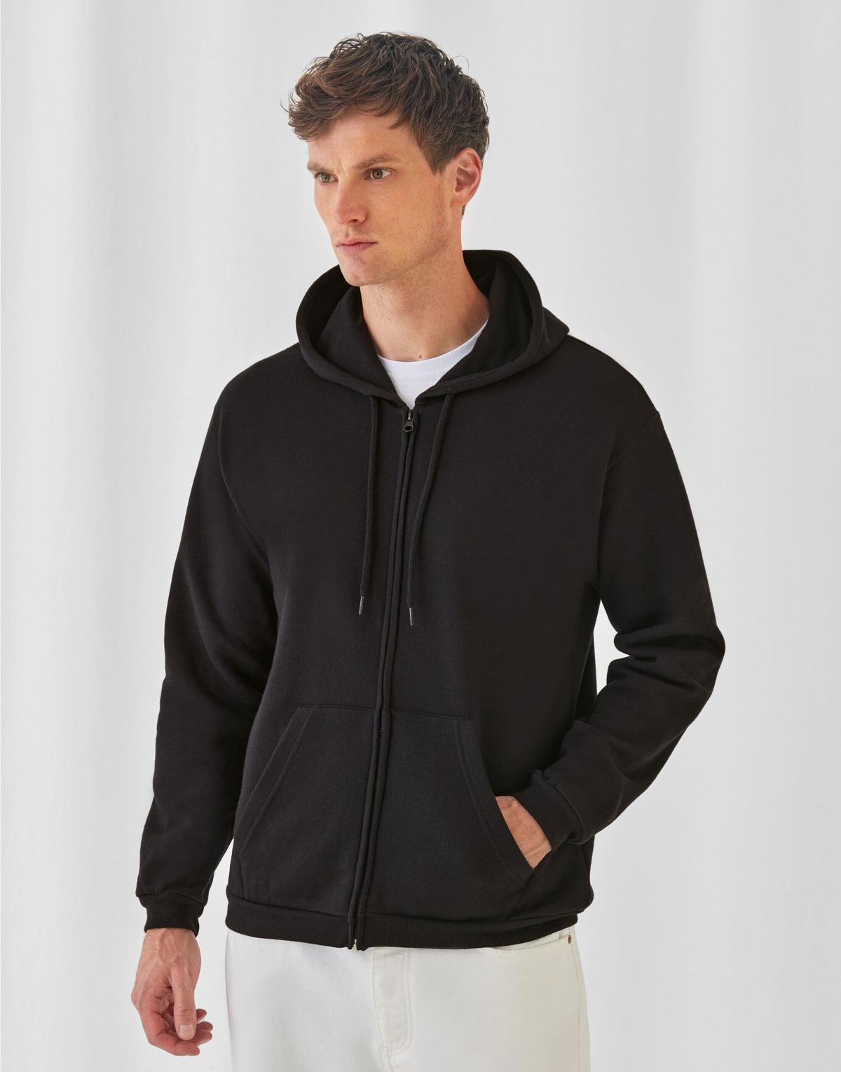 B&C Unisex ID.205 50/50 Hood FZ Sweat