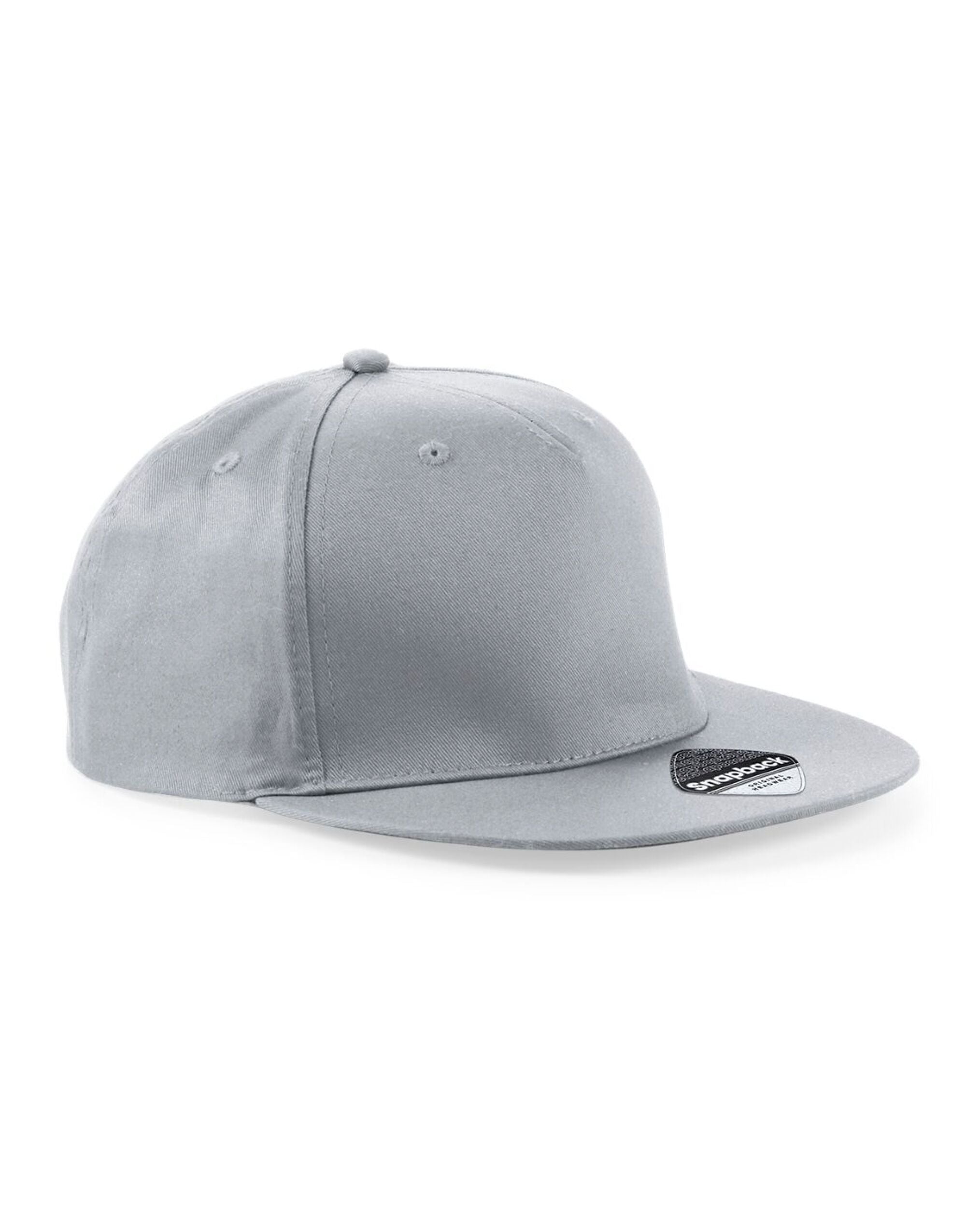 Beechfield 5 panel Snapback Rapper Cap