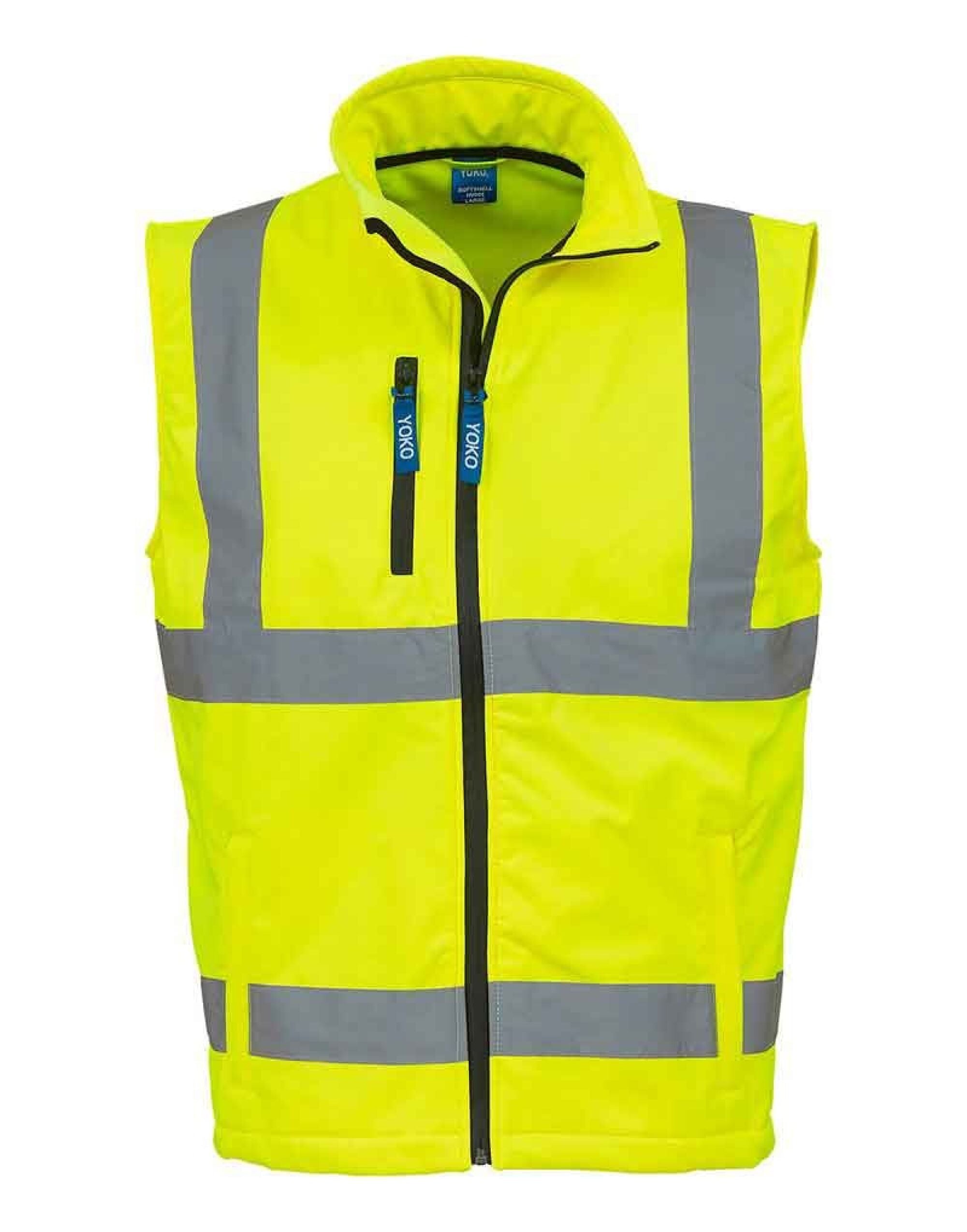 Yoko Hi Vis Softshell Bodywarmer