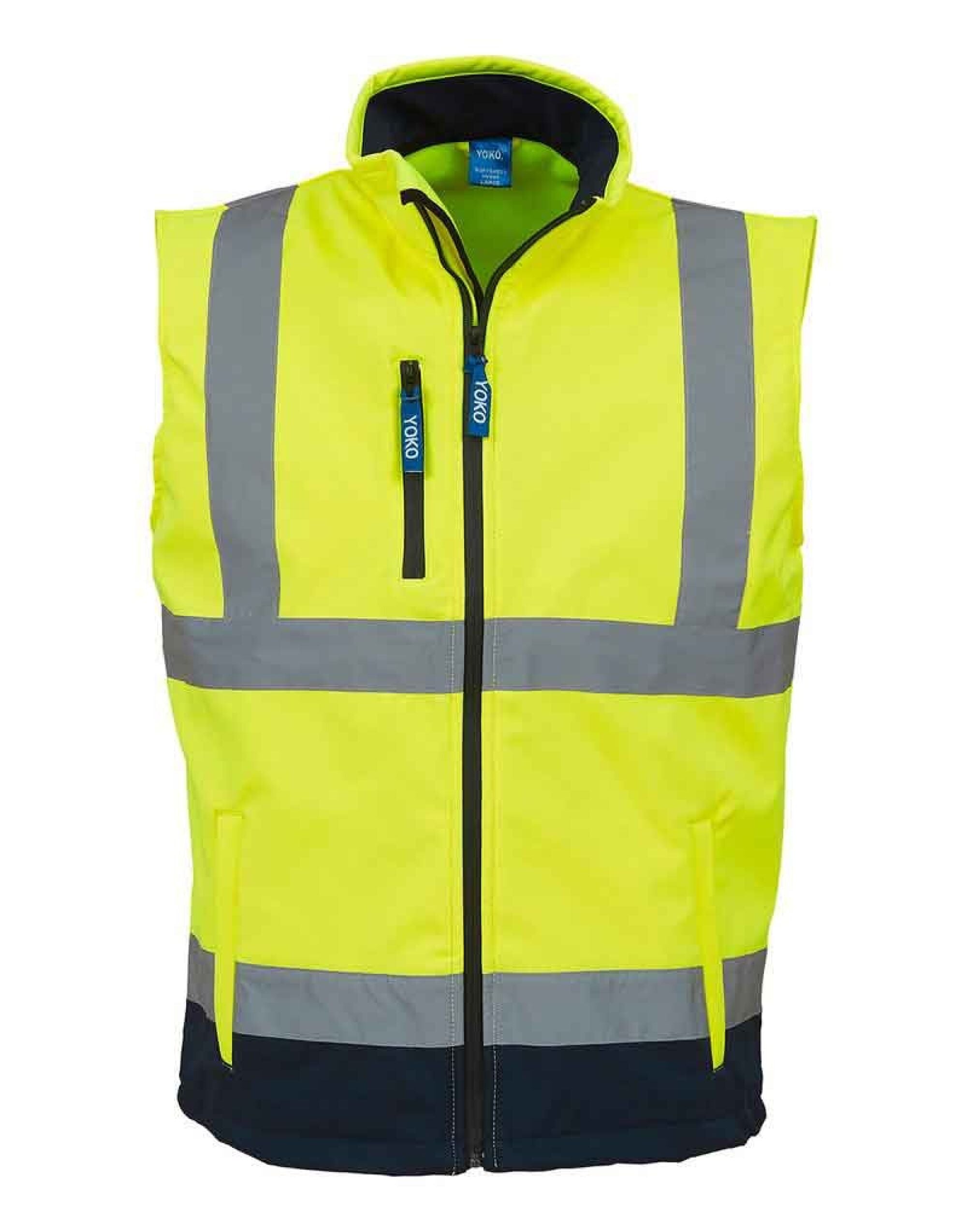 Yoko Hi Vis Softshell Bodywarmer