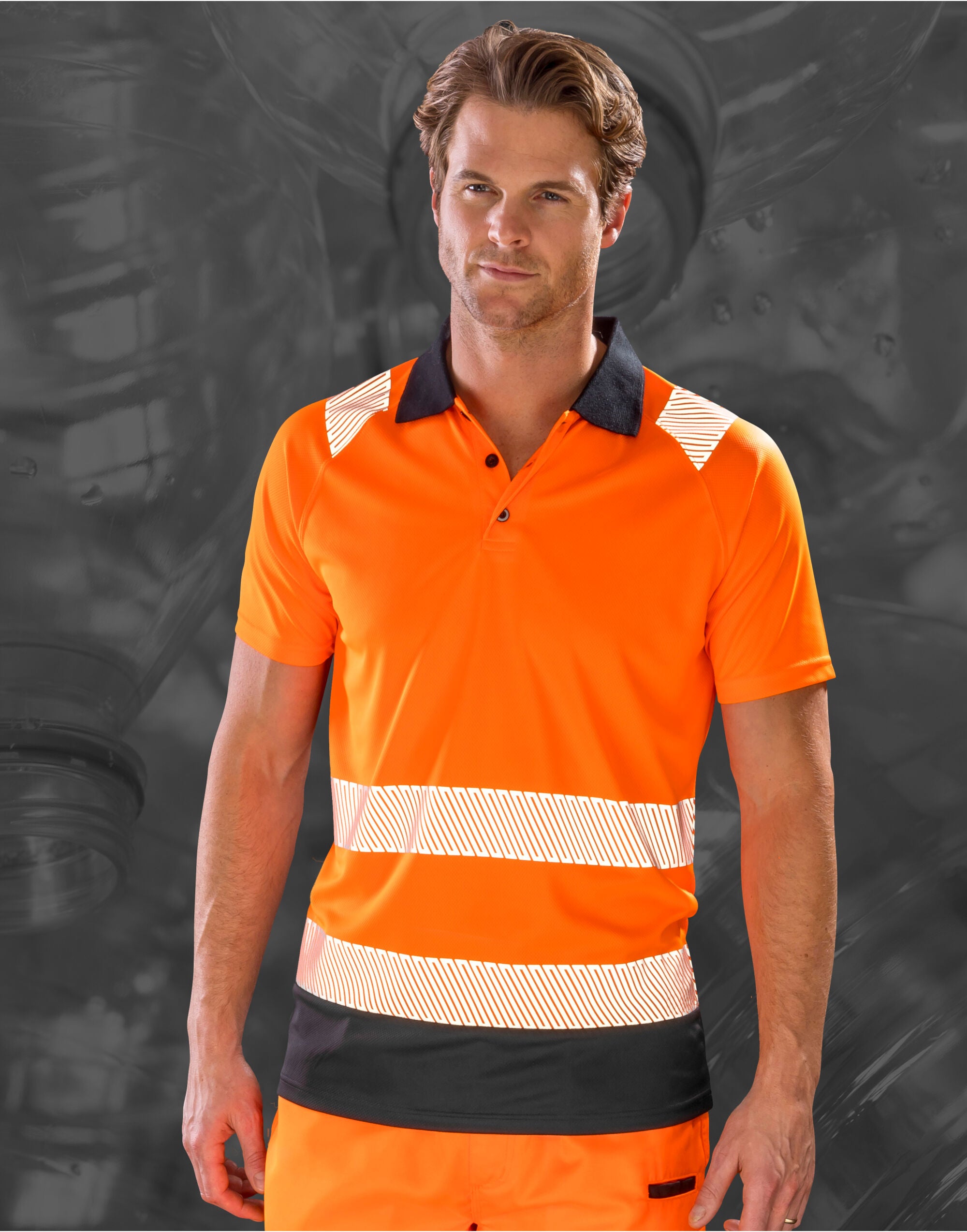 Result Recycled Safety Polo