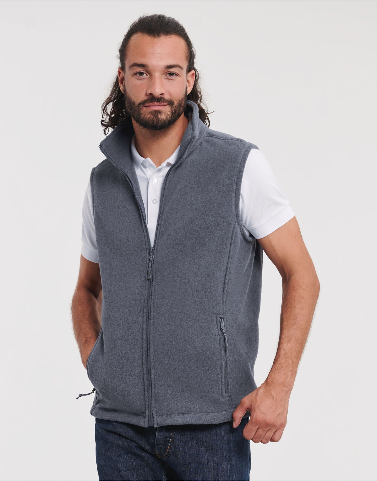 Russell Mens Outdoor Fleece Gilet