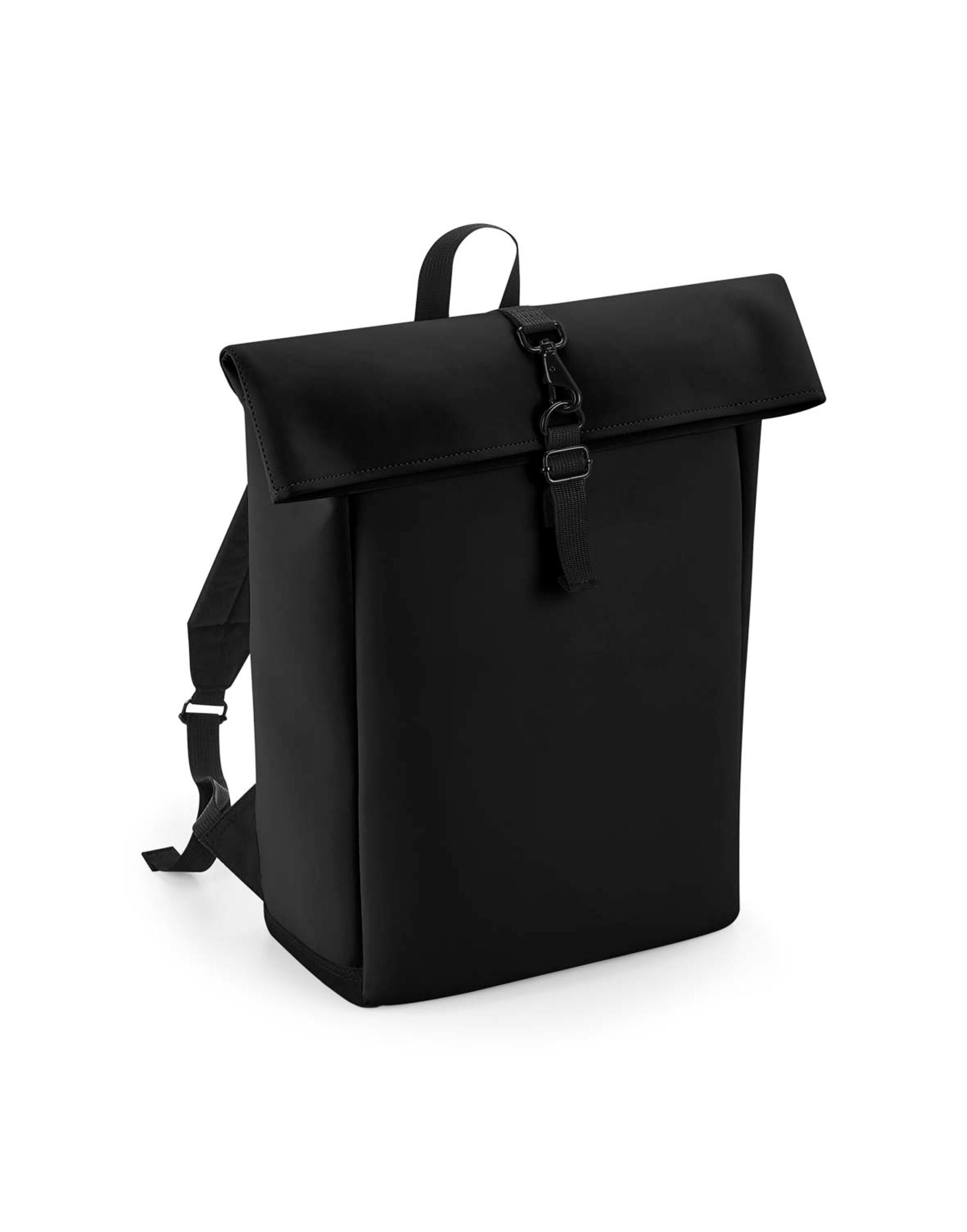 Bagbase Matte PU Roll Top Backpack