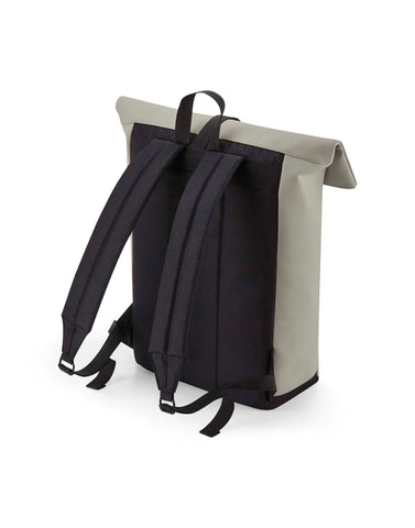 Bagbase Matte PU Roll Top Backpack