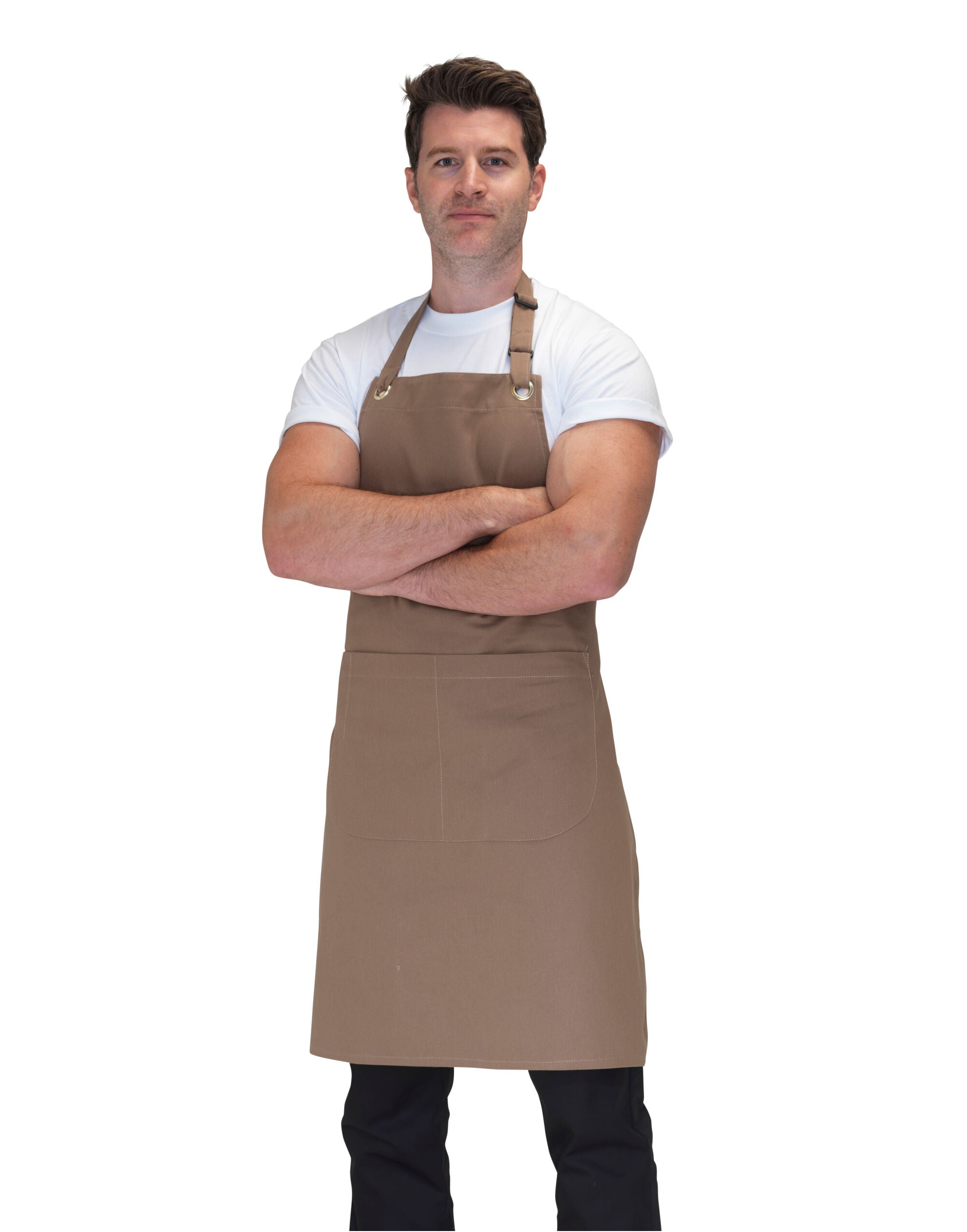 Joseph Alan Canvas Bib Apron With Pocket