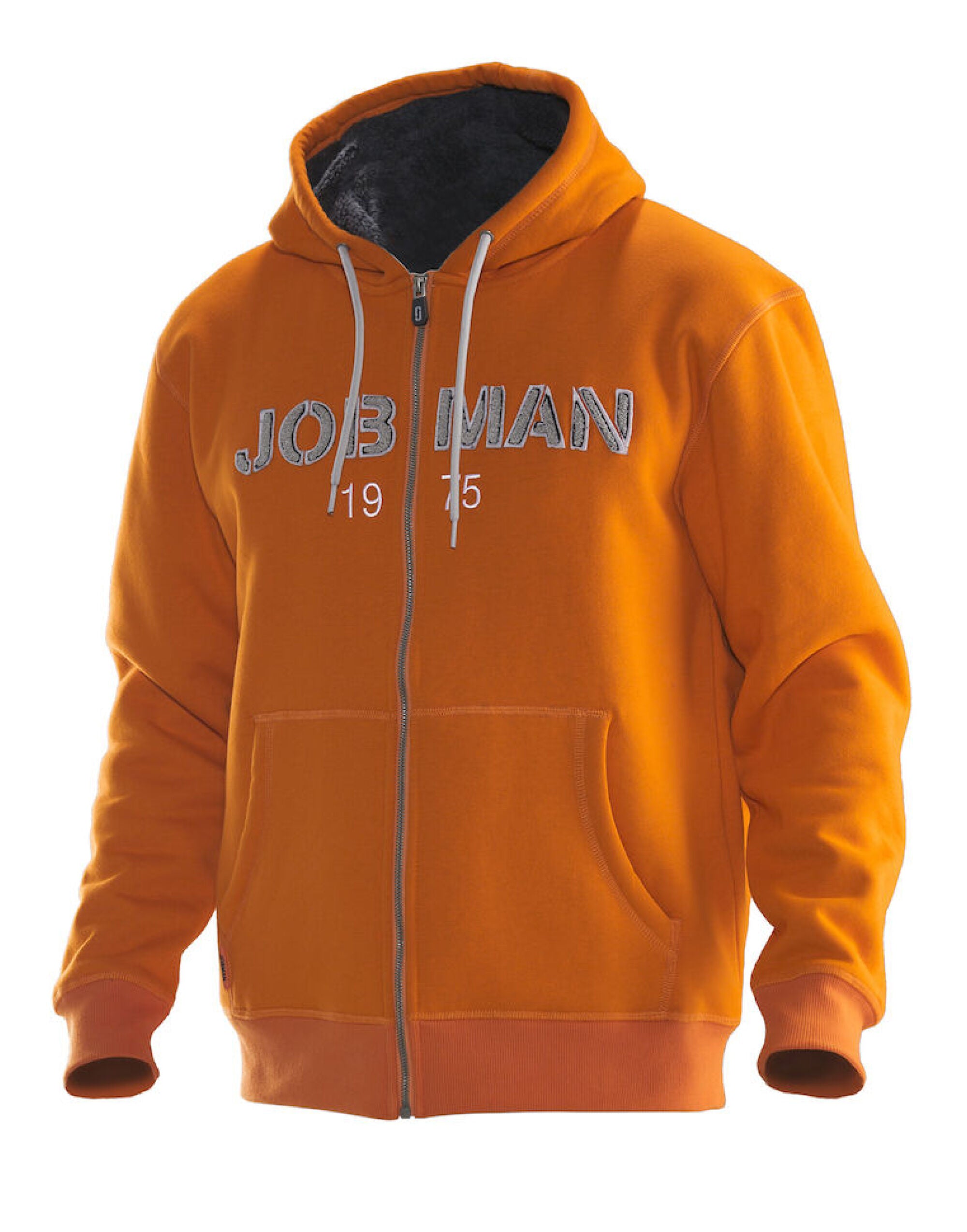 Obman Mens Vintage Hoodie Lined