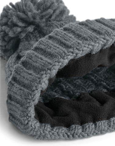 Beechfield Cable Knit Melange Beanie