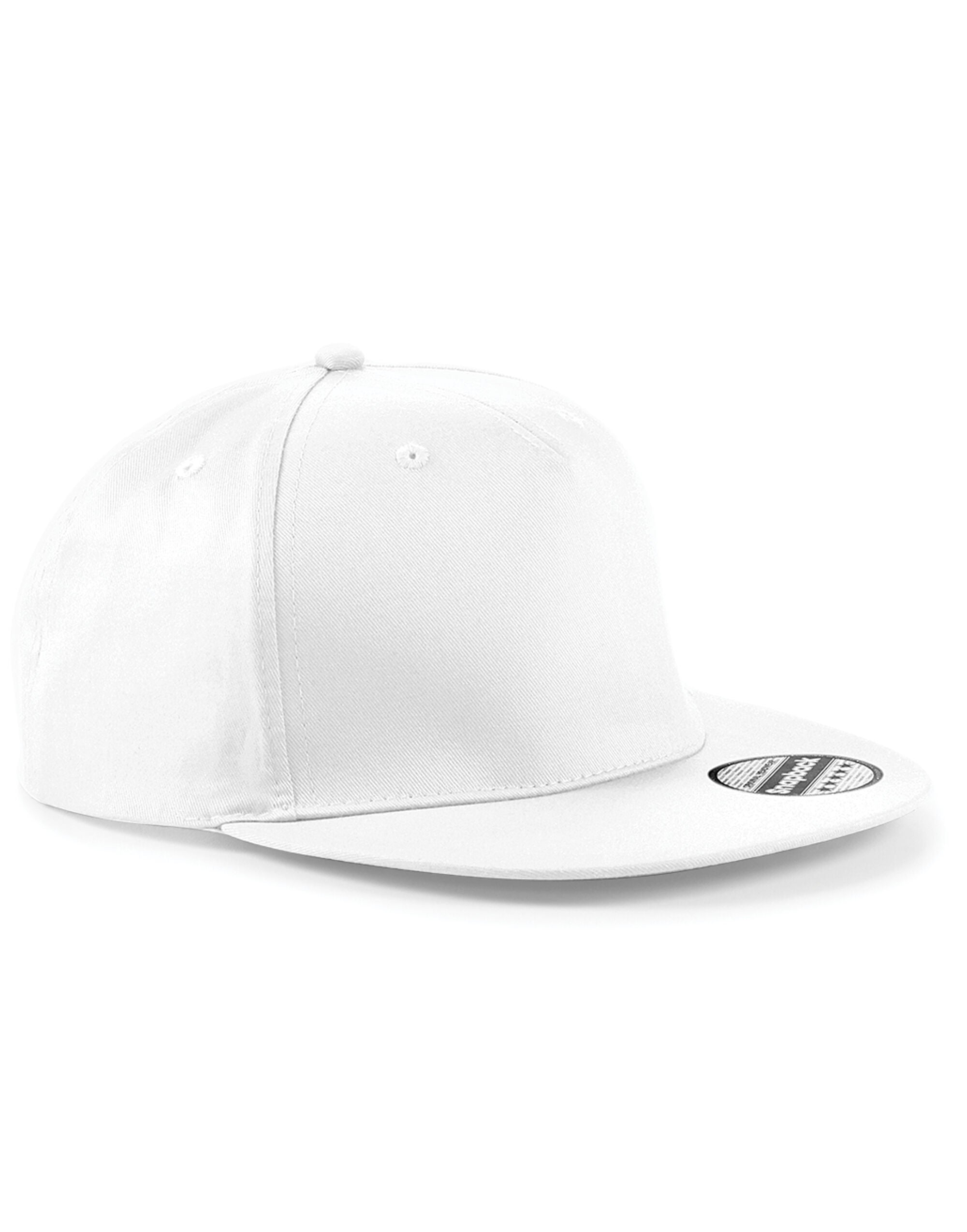 Beechfield 5 panel Snapback Rapper Cap