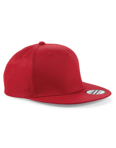 Beechfield 5 panel Snapback Rapper Cap