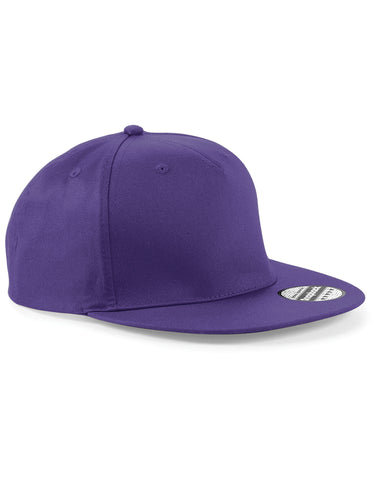 Beechfield 5 panel Snapback Rapper Cap