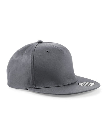 Beechfield 5 panel Snapback Rapper Cap