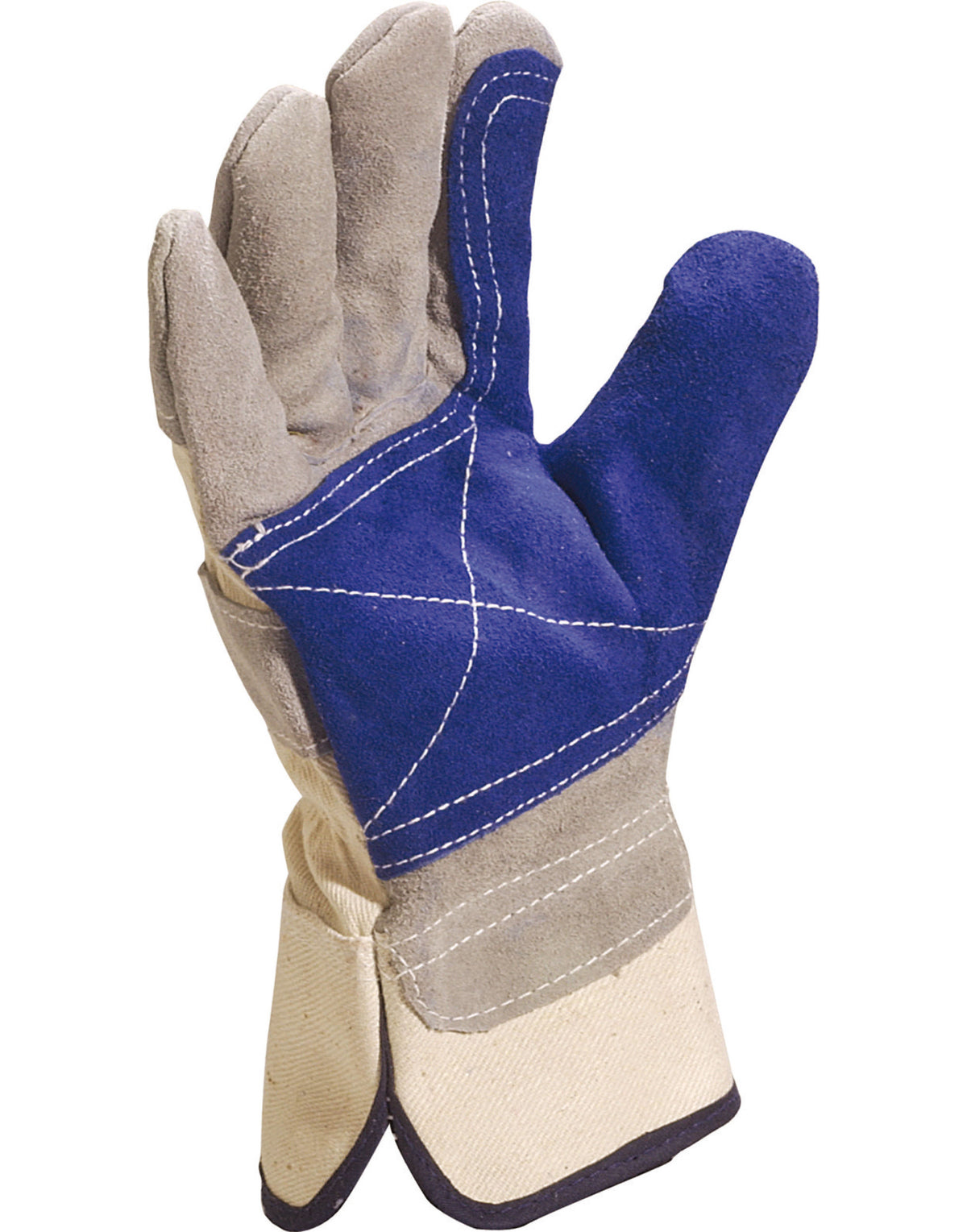 Delta Plus Cowhide Split Leather Gloves