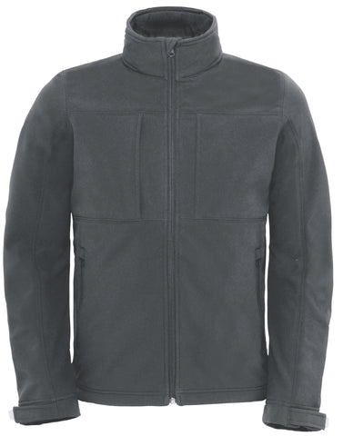 B&C Men's Hooded 3-Layer Softshell