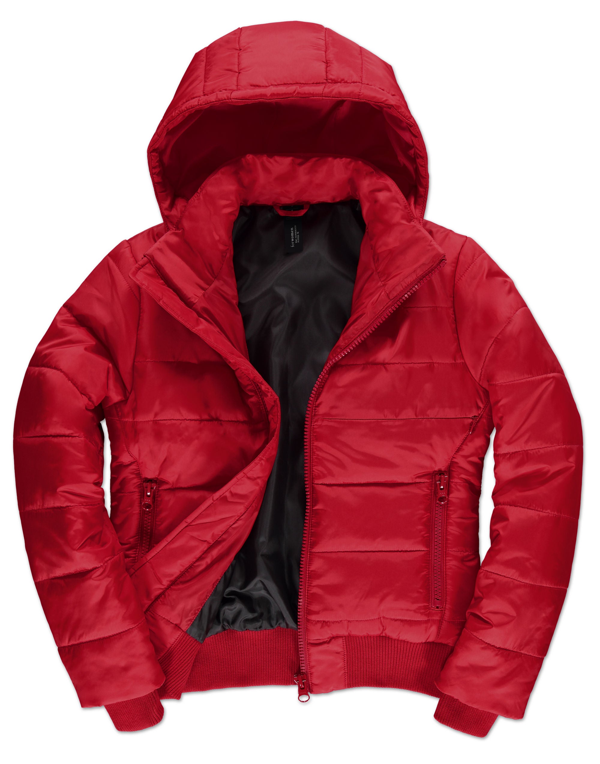 B&C Women Superhood Puffer Bomber Jacket