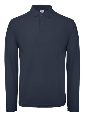 B&C ID.001 Men's Long Sleeve Polo