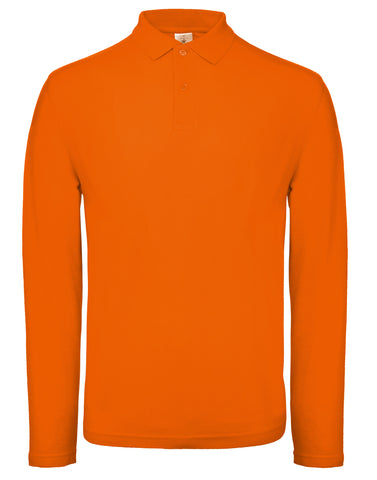 B&C ID.001 Men's Long Sleeve Polo