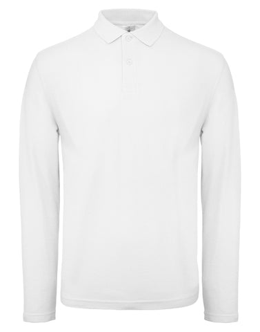 B&C ID.001 Men's Long Sleeve Polo