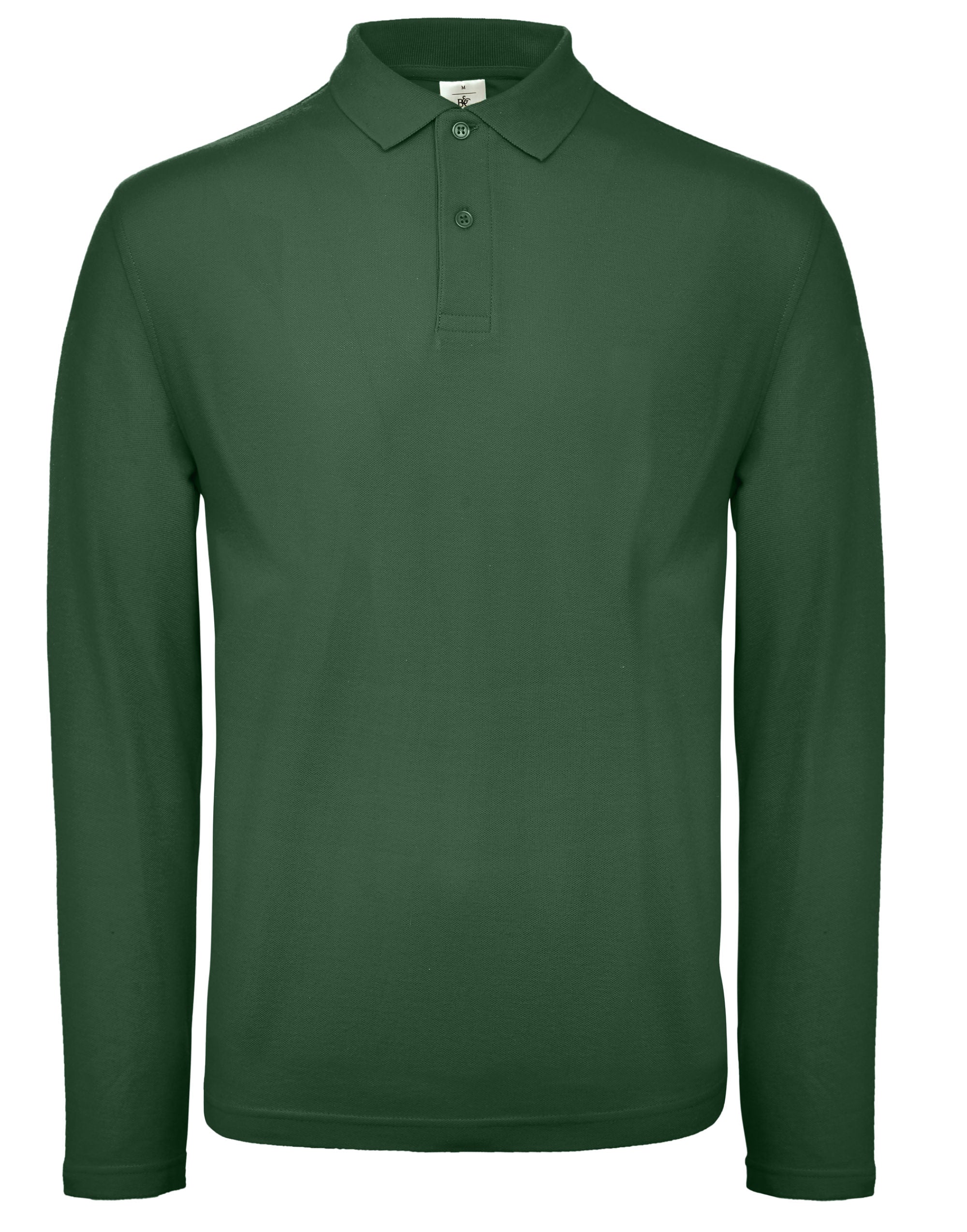 B&C ID.001 Men's Long Sleeve Polo