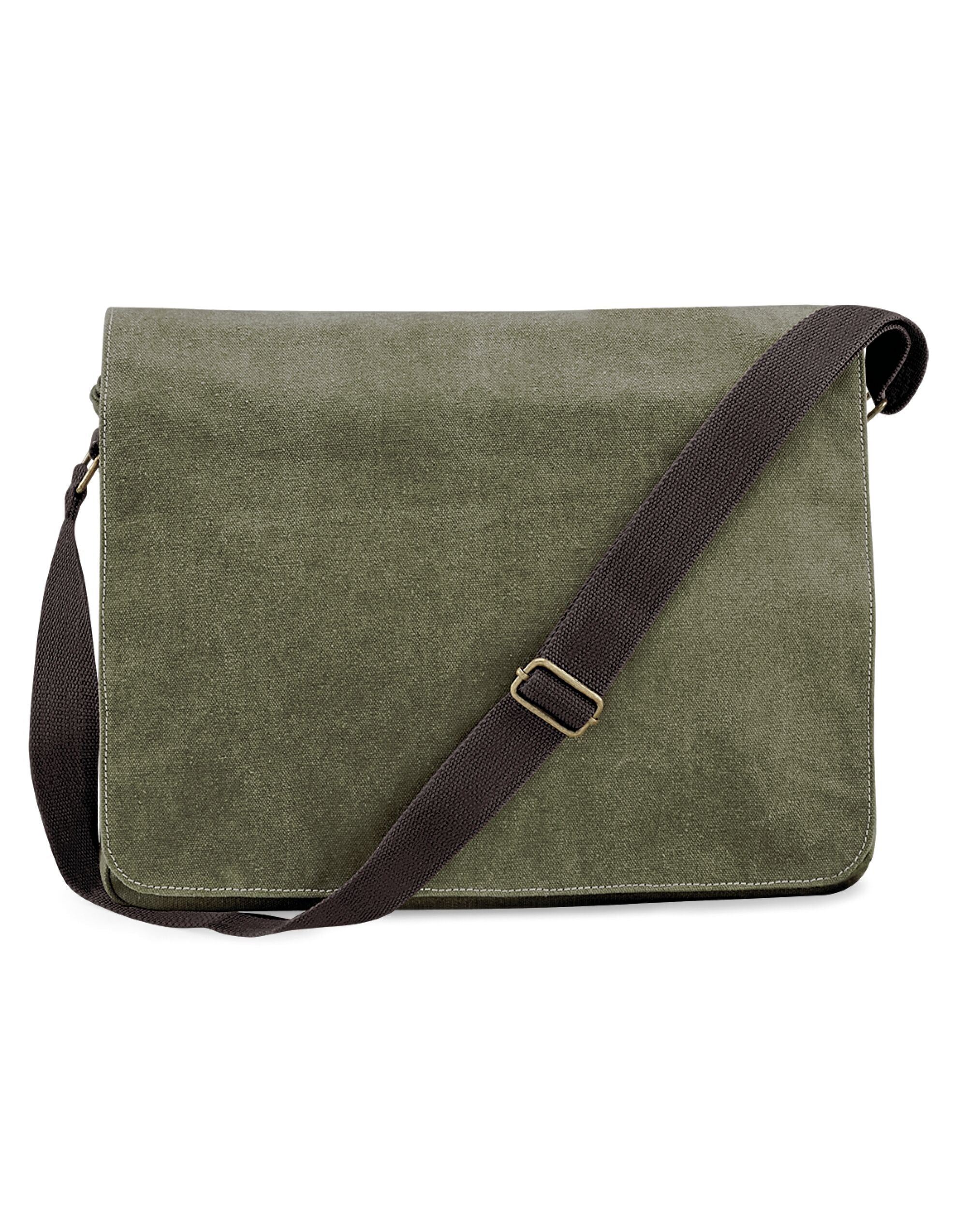 Quadra Vintage Canvas Despatch Bag