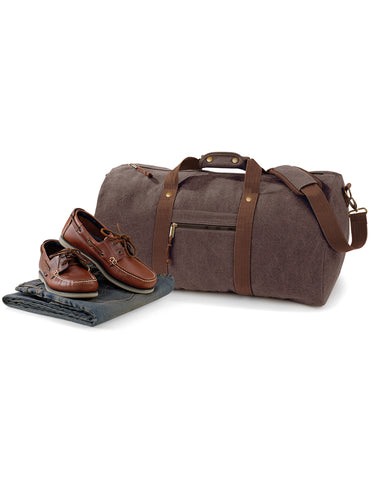 Quadra Desert Canvas Holdall