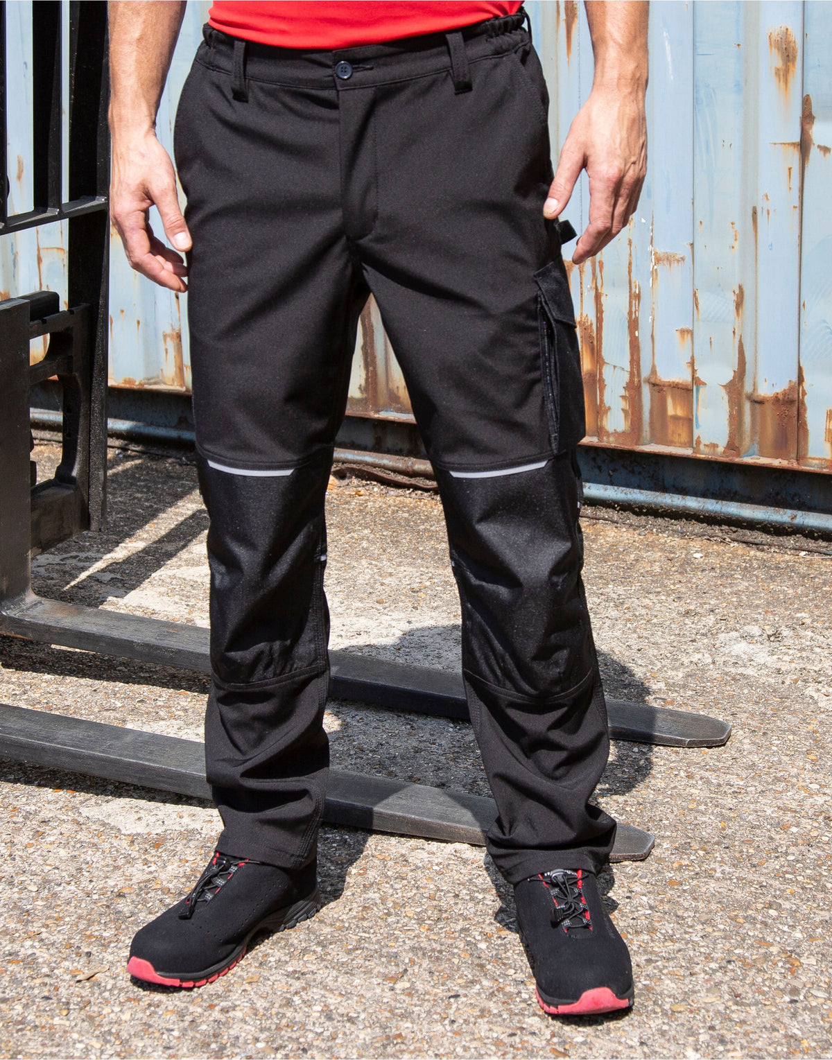 Result Workguard Slim Softshell Trousers