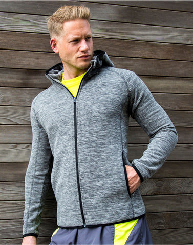 Spiro Fitness Mens Microfleece Hoodie