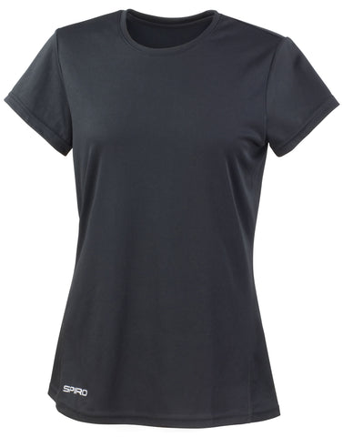 Spiro Ladies Quick Dry S/Sleeve T-Shirt