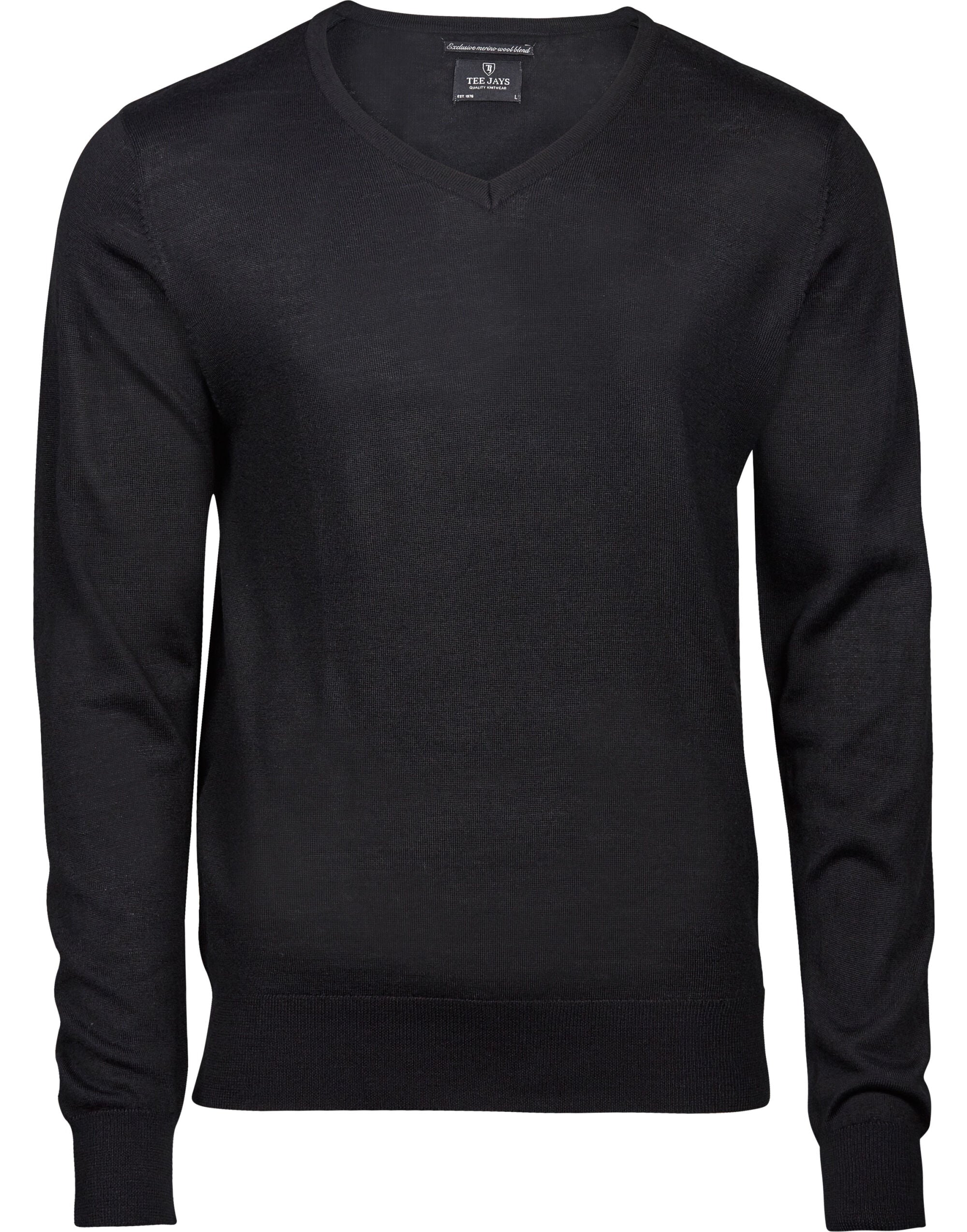 Tee Jays Mens V Neck Knitted Sweater