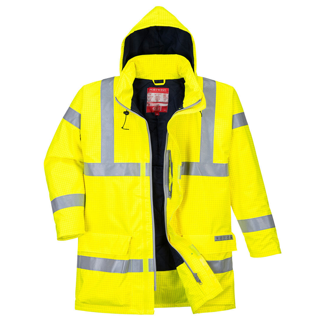 Bizflame Rain Hi-Vis Antistatic FR Jacket - S778 - I Want Workwear